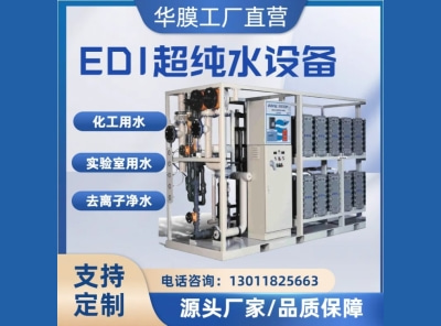 EDI超纯水设备EDI模块养殖工业双级反渗透医院超纯水过滤设备透析