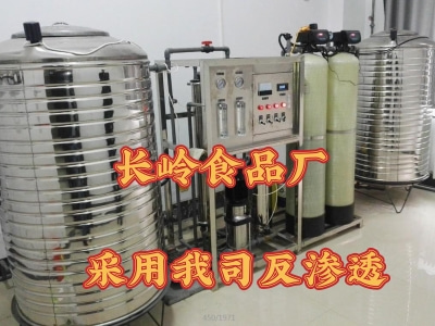 长岭食品厂采用我司反渗透